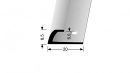 Ukončovací profil do 6 mm Küberit 362